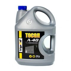 Vipoil тосол А-40 5 л, Цвет: Синий, Объем: 5 л