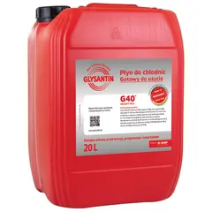 GLYSANTIN (BASF) G40 антифриз красный готовый 20 л, Цвет: Красный, Объем: 20 л