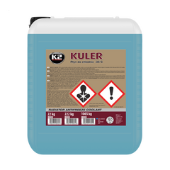 K2 KULER BLUE синий антифриз -35C 20 л, Цвет: Синий, Количество: 20 л