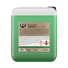 K2 KULER KONC GREEN зеленый концентрат антифриза 20 л, Цвет: Зеленый, Количество: 20 л