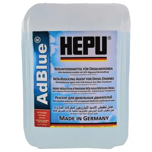 Рідина AdBlue HEPU NOX-Reducing Agent for diesel Engine 10 л