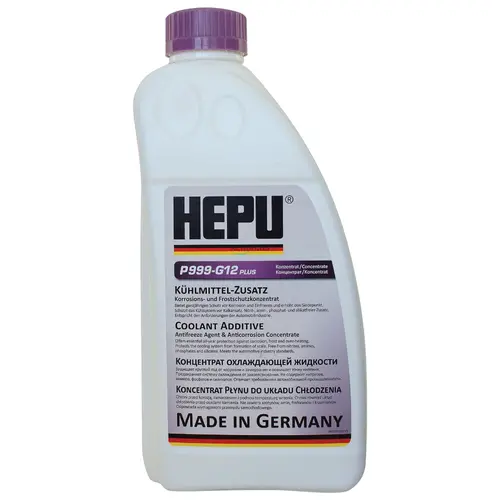 HEPU G12+ (G12 PLUS) концентрат антифриза фиолетовый 1,5 л, Цвет: Фиолетовій, Количество: 1,5 л