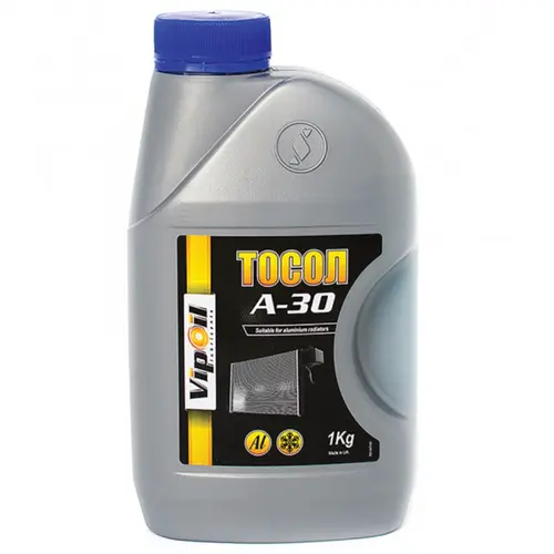 Vipoil тосол А-30 1 л, Колір: Синій, Кількість: 1,5 л