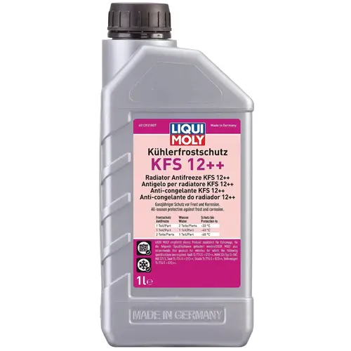 Liqui Moly Kuhlerfrostschutz KFS концентрат фиолетового антифриза G12++ 1 л