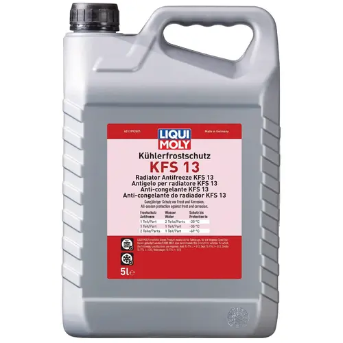 Liqui Moly Kuhlerfrostschutz KFS концентрат красного антифриза G13 5 л, Количество: 5 л