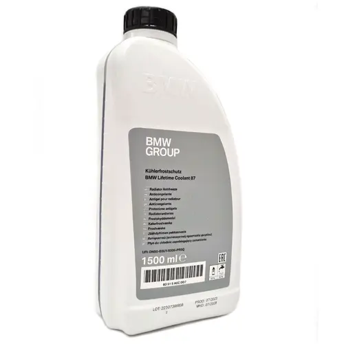 BMW Lifetime Coolant 87 оригинальній антифриз синий 1,5 л, изображение 3