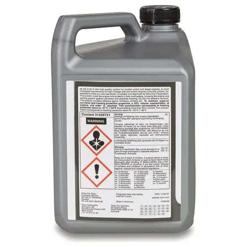 Volvo Ready Mixed Coolant оригинальный антифриз зеленый 4 л, изображение 2