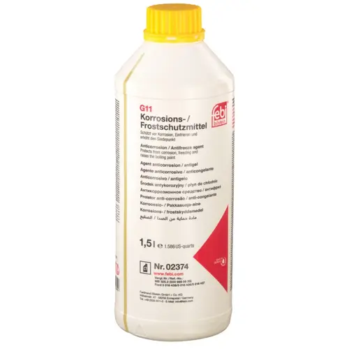 Febi Bilstein G11 концентрат антифриза желтый 1,5 л