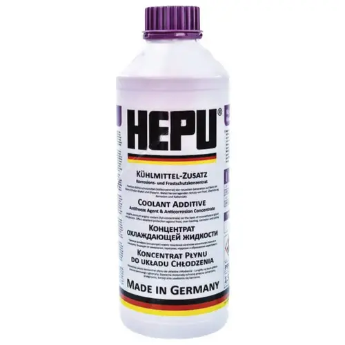 HEPU G13 концентрат антифриза фиолетовый 1,5 л, Цвет: Фиолетовій, Объем: 1,5 л