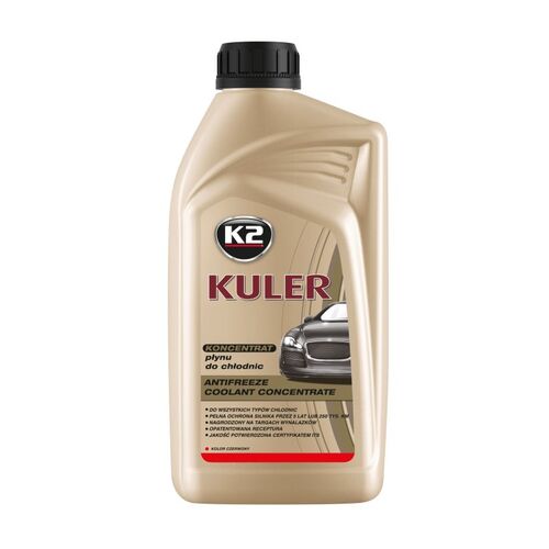 K2 KULER KONC RED красный концентрат антифриза 1 л, Цвет: Красный, Количество: 1 л