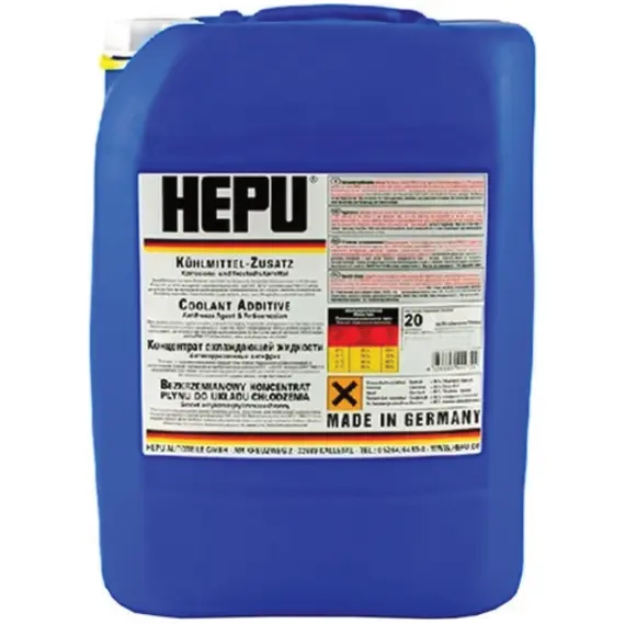 HEPU G12+ (G12 PLUS) концентрат антифриза фиолетовый 20 л, Цвет: Фиолетовій, Объем: 20 л