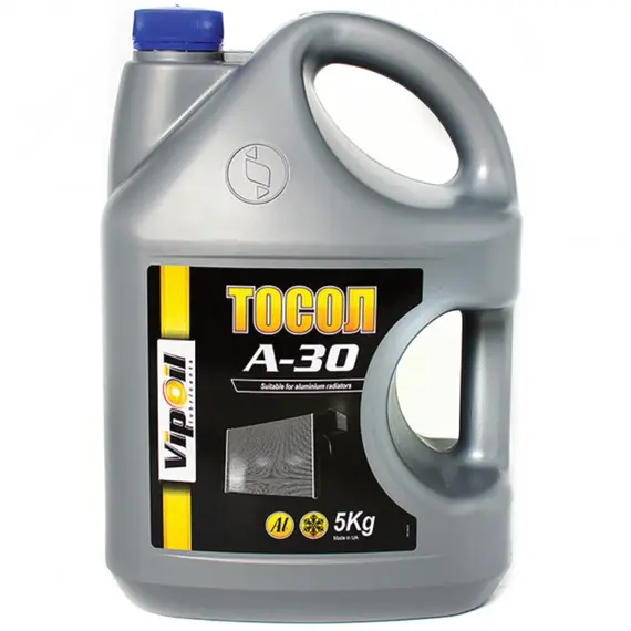 Vipoil тосол А-30 5 л, Цвет: Синий, Объем: 5 л