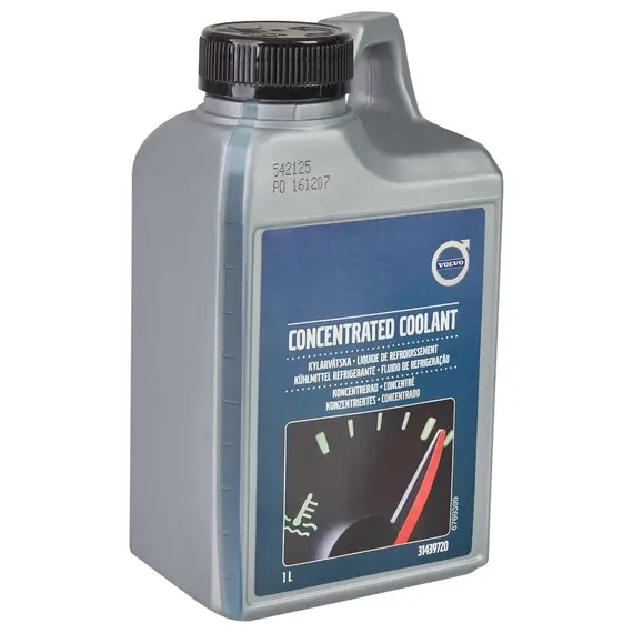 Volvo Concentrated Coolant оригинальный концентрат антифриза зеленый 1 л