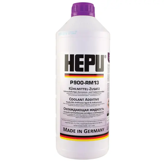 HEPU G13 антифриз фиолетовый 1,5 л, Цвет: Фиолетовій, Объем: 1,5 л