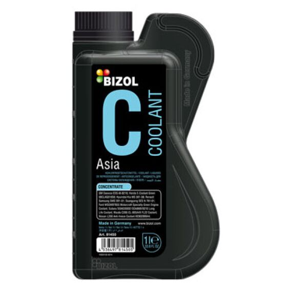 BIZOL Coolant Asia G11 концентрат антифриза 1 л