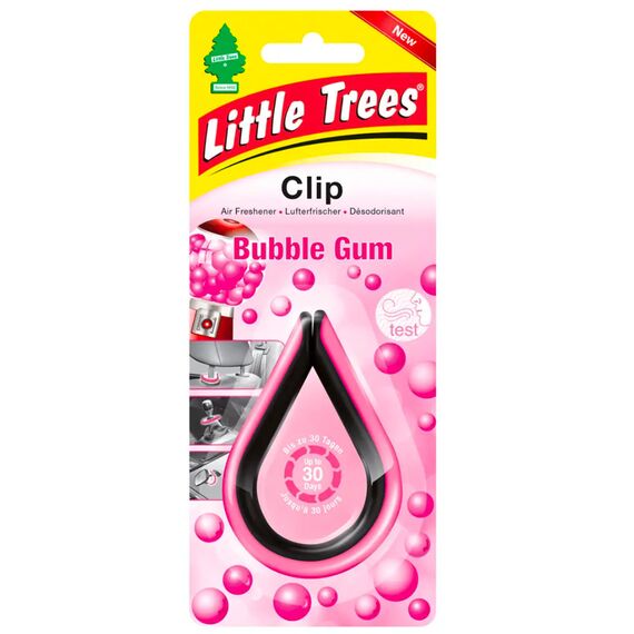 Little Trees Clip Bubble Gum Air Freshener подвесной ароматизатор клипса с запахом бабл гам