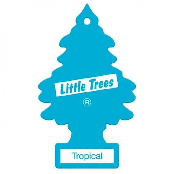 Little Trees Tropical Air Freshener ароматизатор ёлочка с запахом тропики, изображение 2