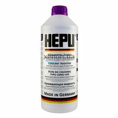 HEPU G12+ (G12 PLUS) антифриз фиолетовый 1,5 л, Цвет: Фиолетовій, Объем: 1,5 л