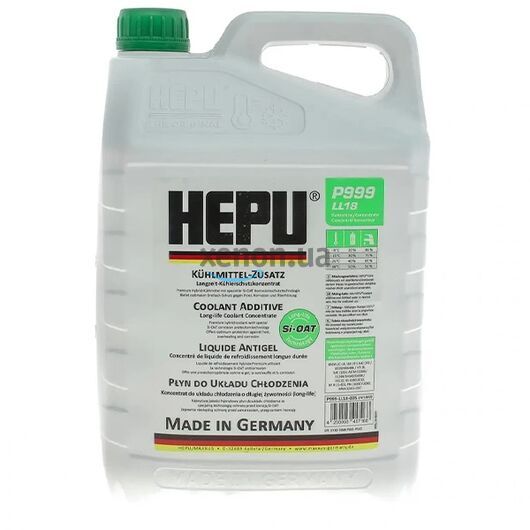 HEPU G11 концентрат антифриза зеленый 1,5 л [CLONE]