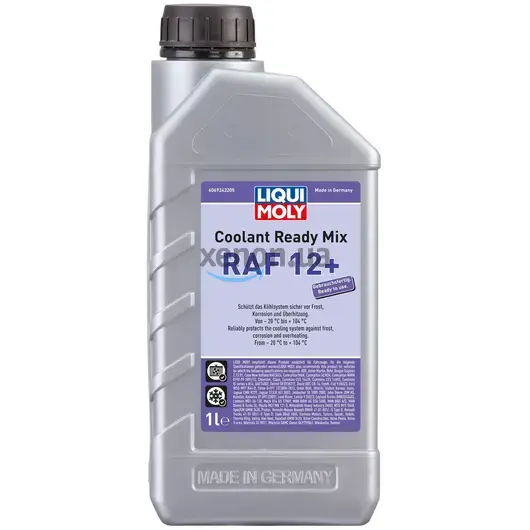 Liqui Moly Coolant Ready Mix RAF готовый фиолетовый антифриз G12+ 1 л