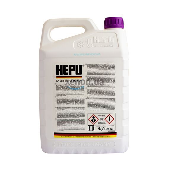 HEPU EVO G12 концентрат антифризу фіолетовий 5 л, Колір: Фиолетовій, Обʼєм: 5 л, зображення 2